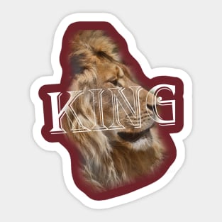 Be the king! Sticker